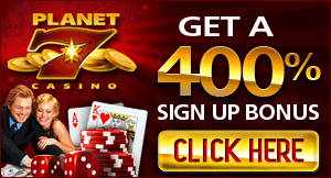 Join Planet 7 and get a 400% Sign Up Bonus!