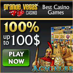 Grande Vegas World Class Casino $100 Welcome Bonus