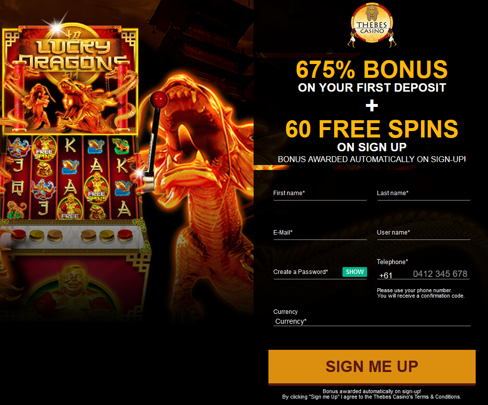 Thebes Casino � Get 675% Bonus On Sign Up � Thebes Casino