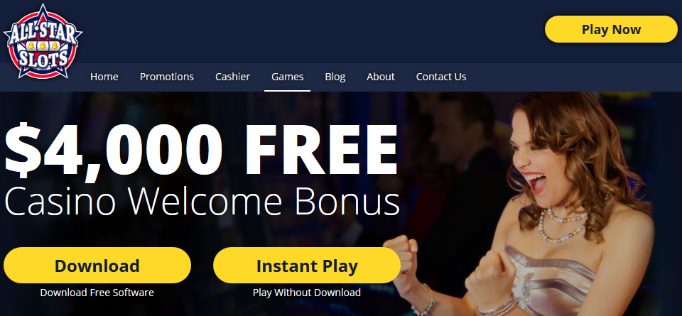 400% MATCH UP TO $4,000 + $75 FREE CHIP